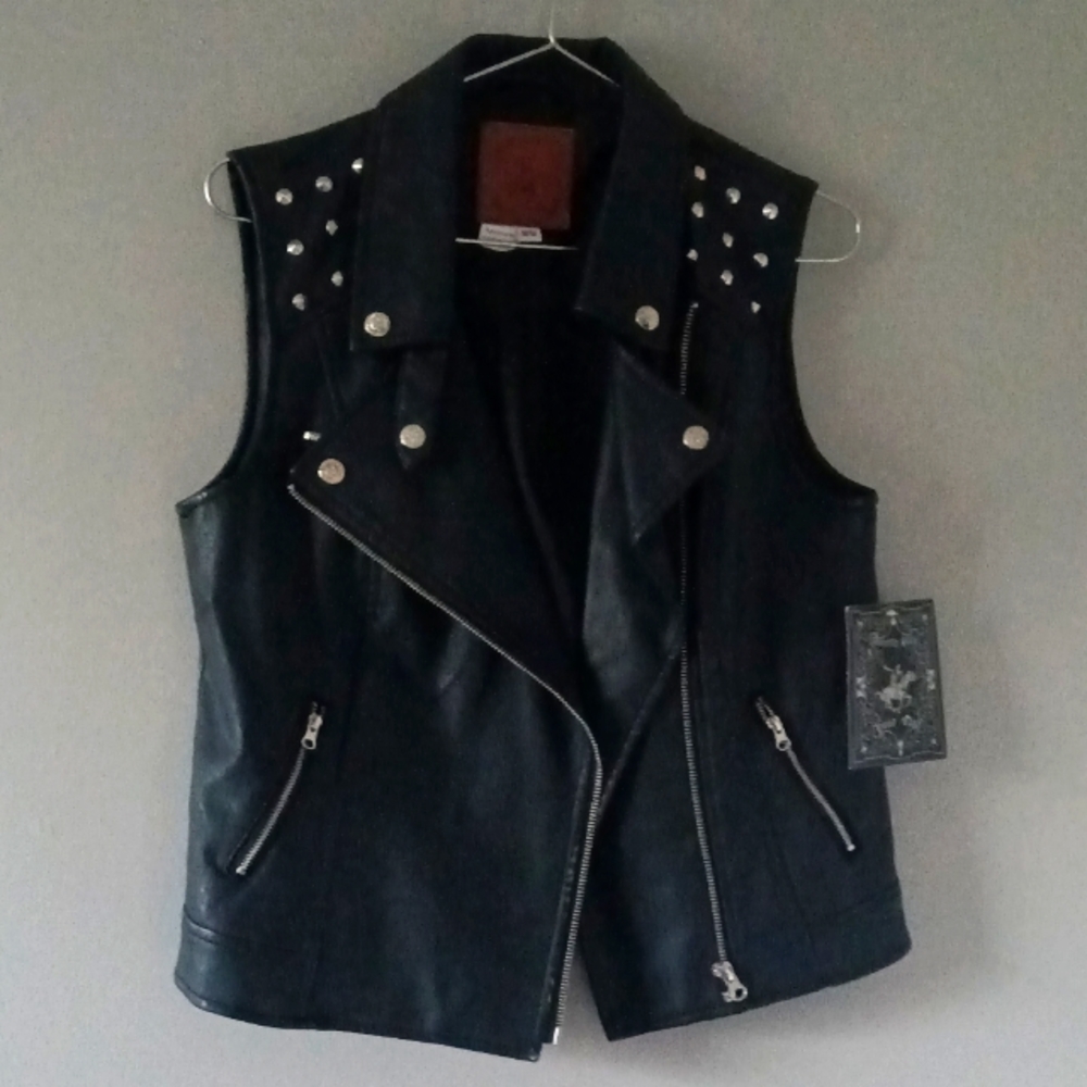 Beverly Hills Polo Club Leather Vest